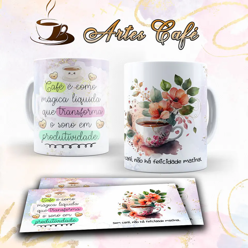 Coleção Artes Café Animado 10