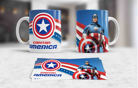 Captain America Mug Collection