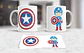 Colección de tazas del Capitán América - Miniatura 2