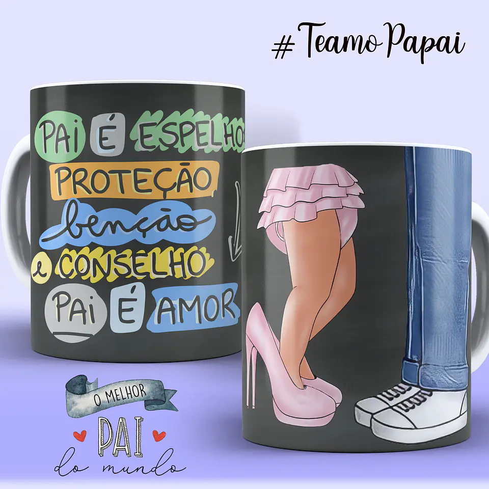 FATHER Mug Collection characters with photo 9
