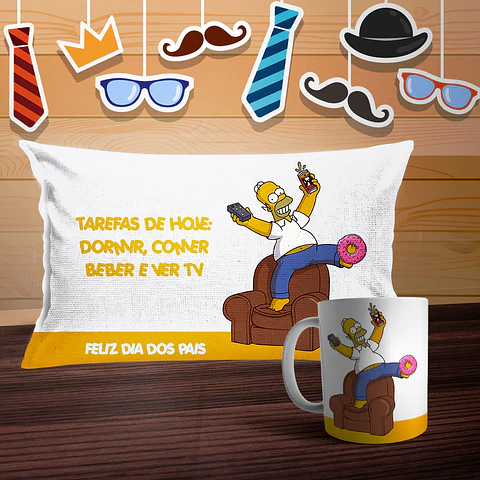 Coleção kit Caneca + Almofada