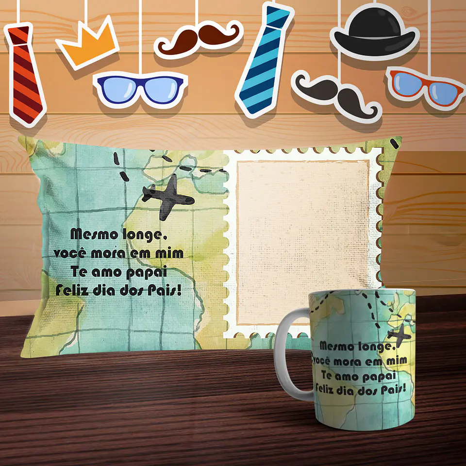 Colección de kit de taza y cojín 9