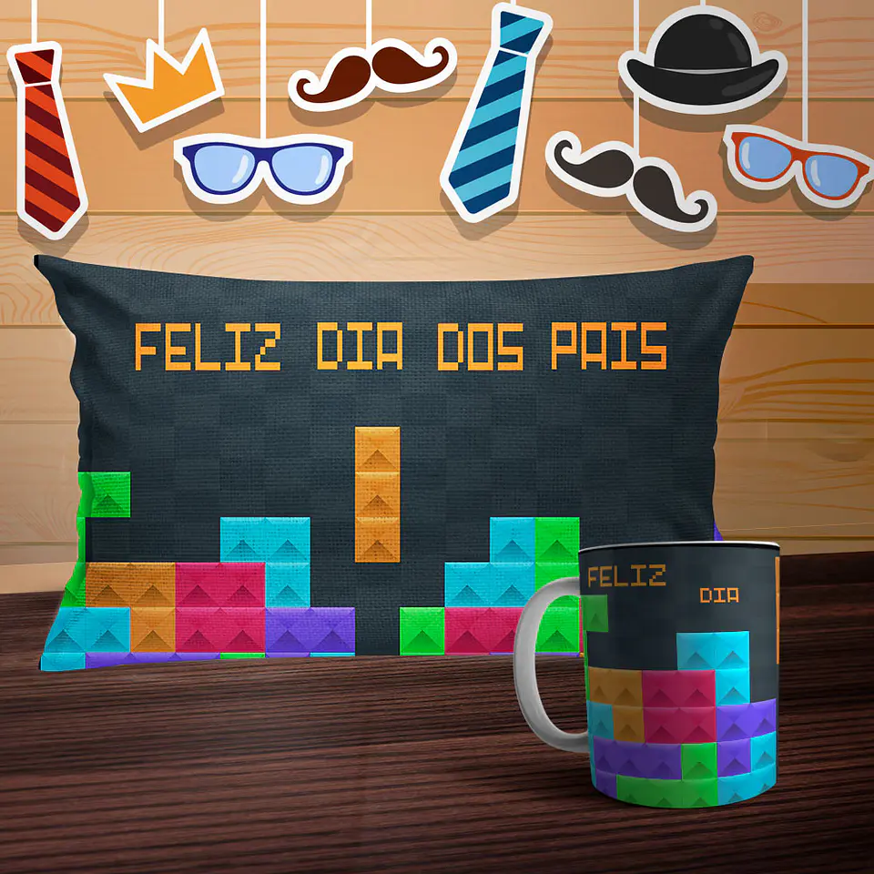 Colección de kit de taza y cojín 14