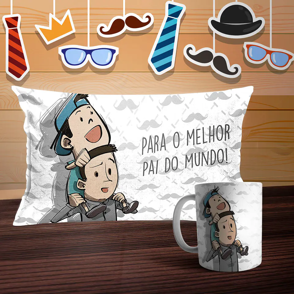 Colección de kit de taza y cojín 16
