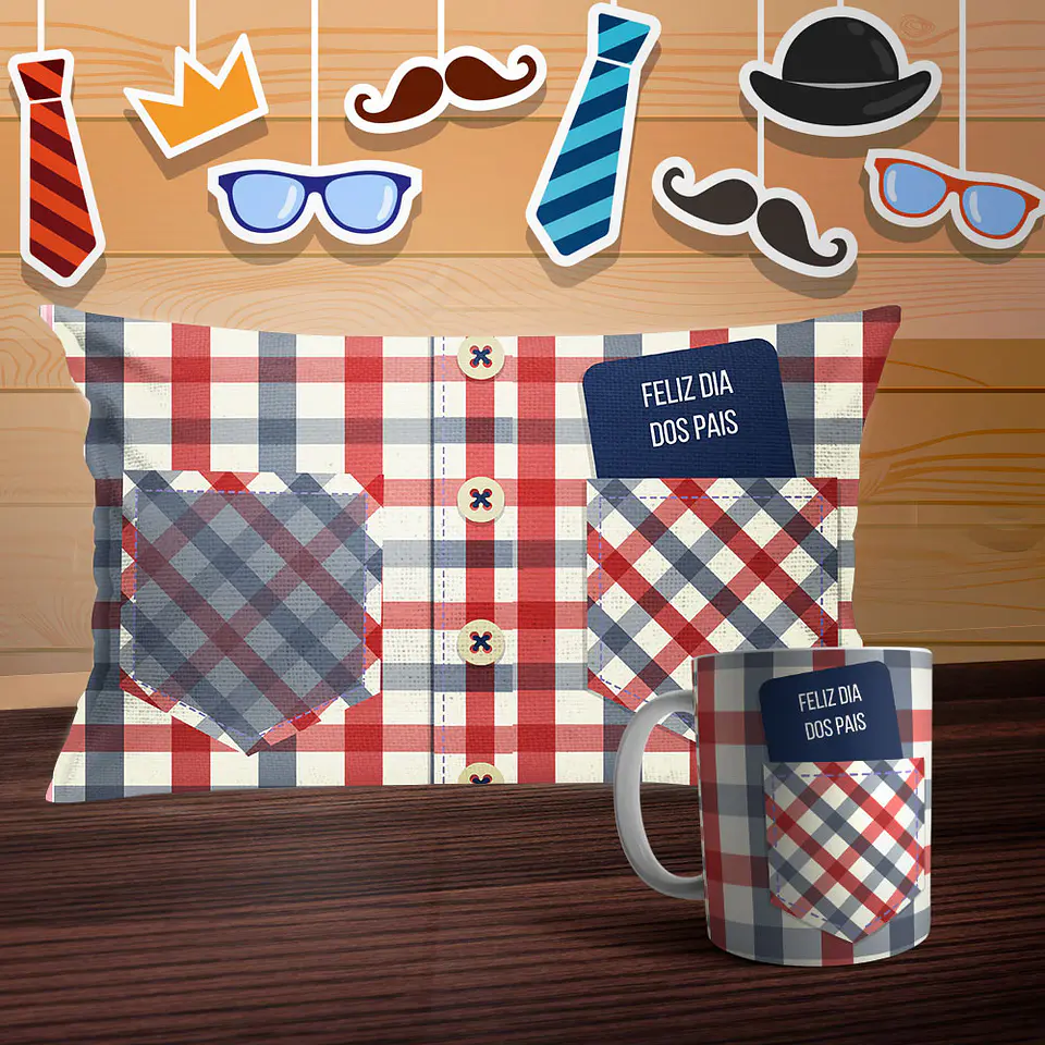 Colección de kit de taza y cojín 19