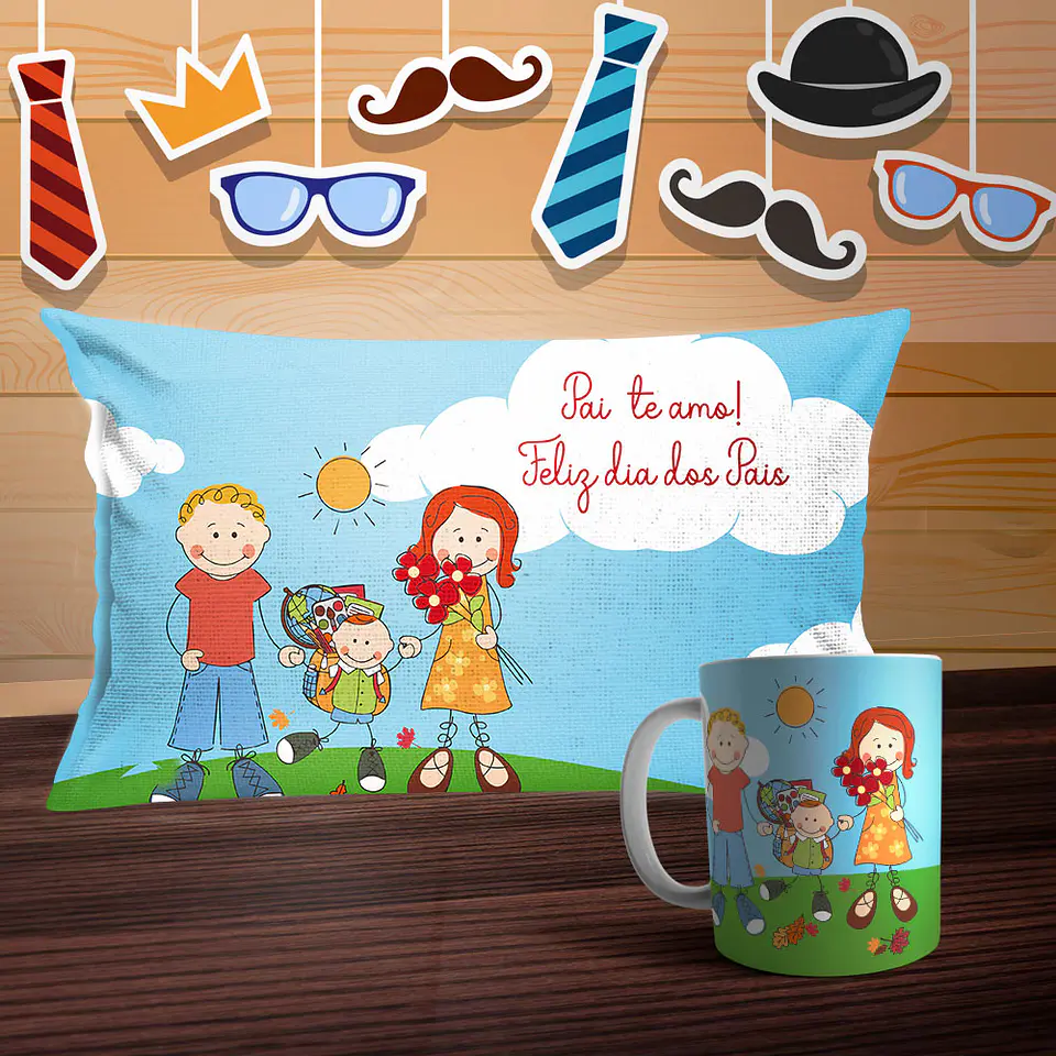 Colección de kit de taza y cojín 26