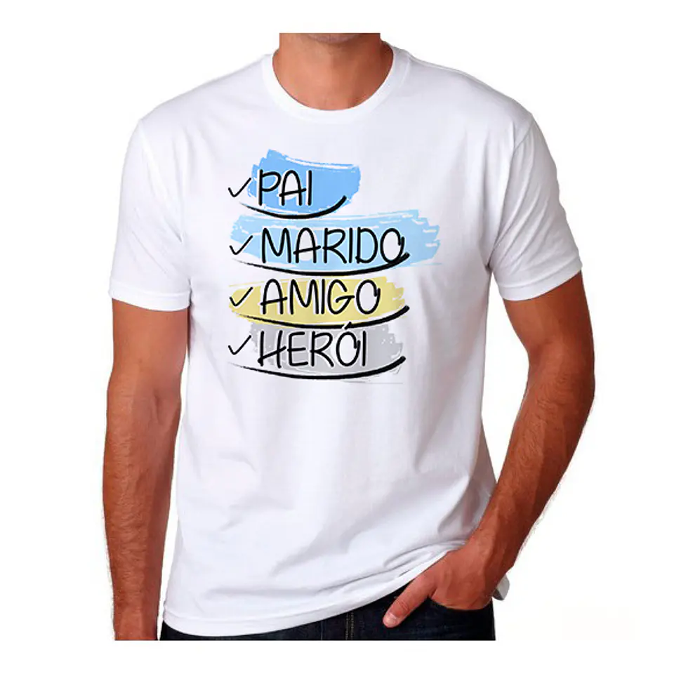 T-shirt Feliz Dia dos Pais 3