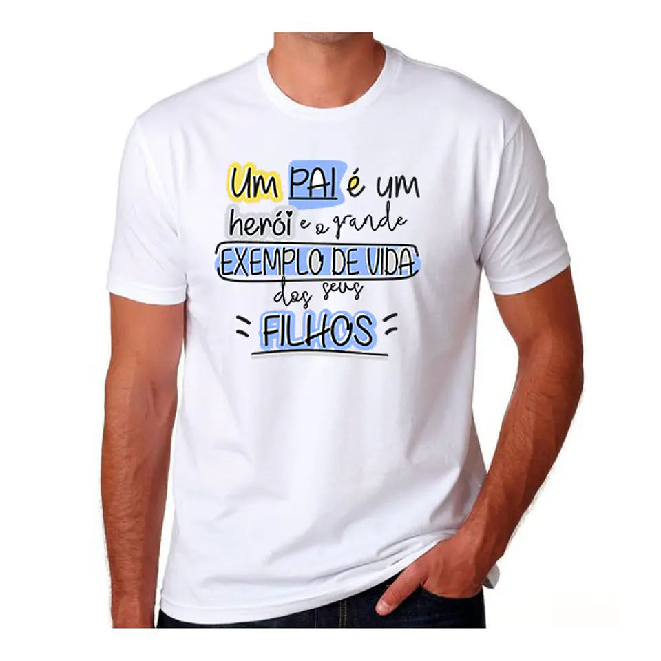 T-shirt Feliz Dia dos Pais 7