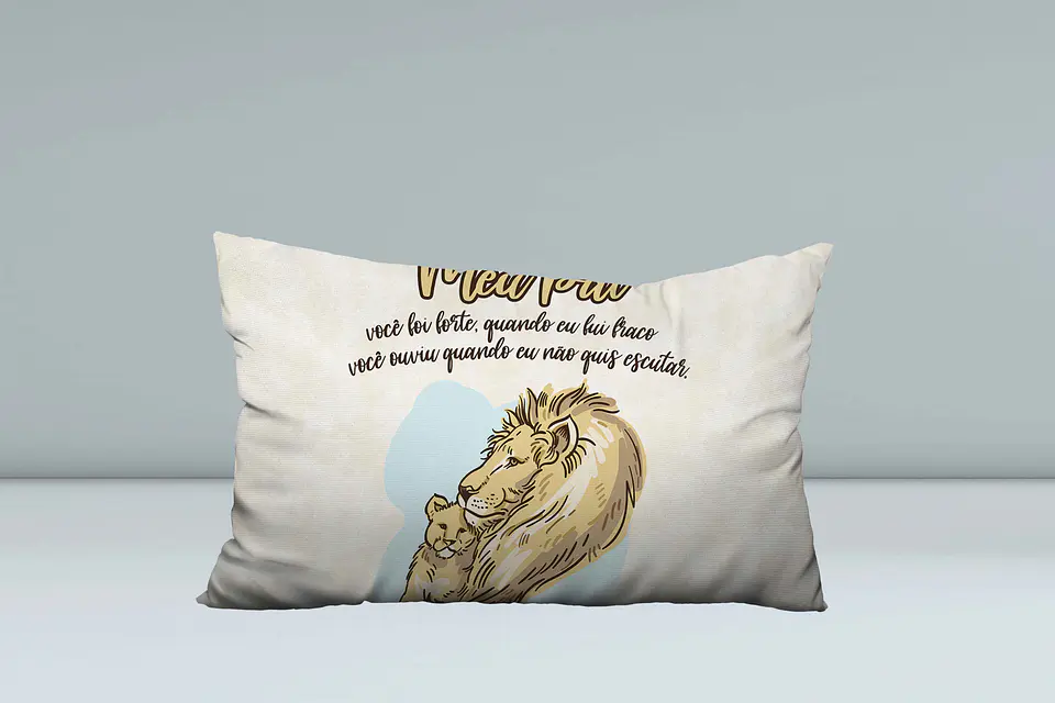 Coleção Almofada Retangular Pai 20x30 15