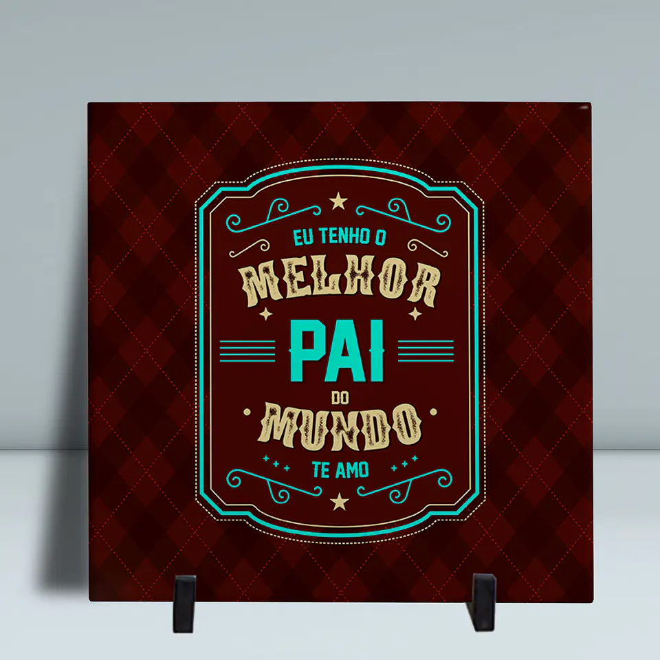 Azulejos sublimados del Día del Padre 6