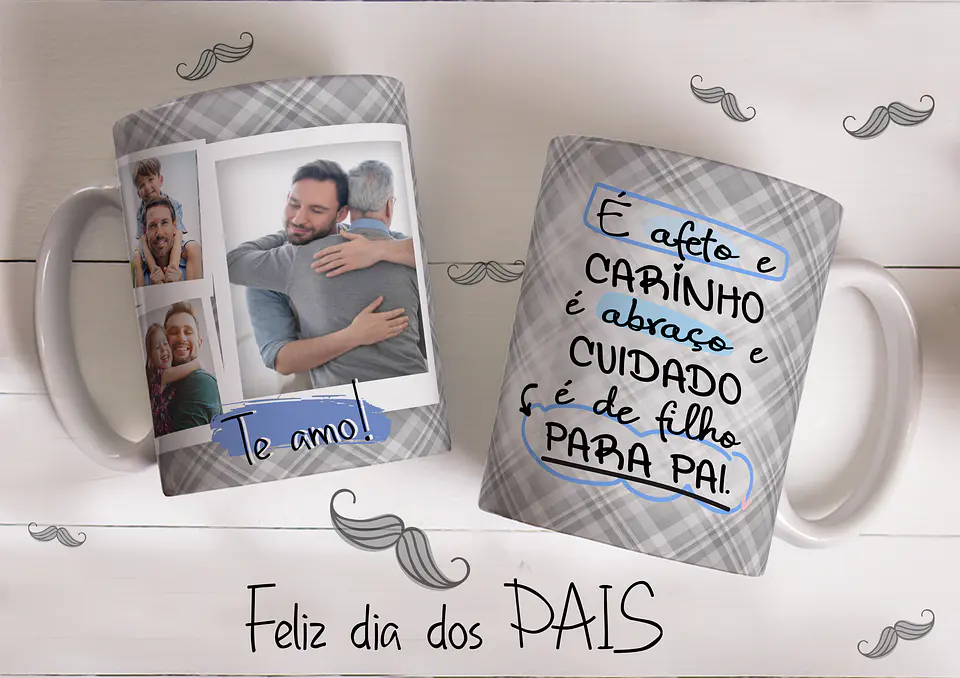 Father's Day Mug Collection Paper Shower 1