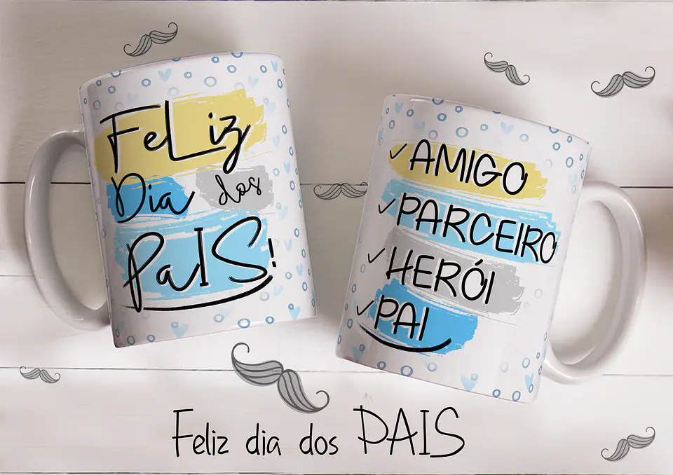 Taza sencilla de papel para el Día del Padre 7