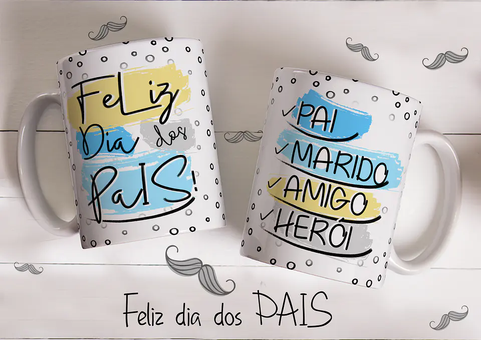 Taza sencilla de papel para el Día del Padre 8