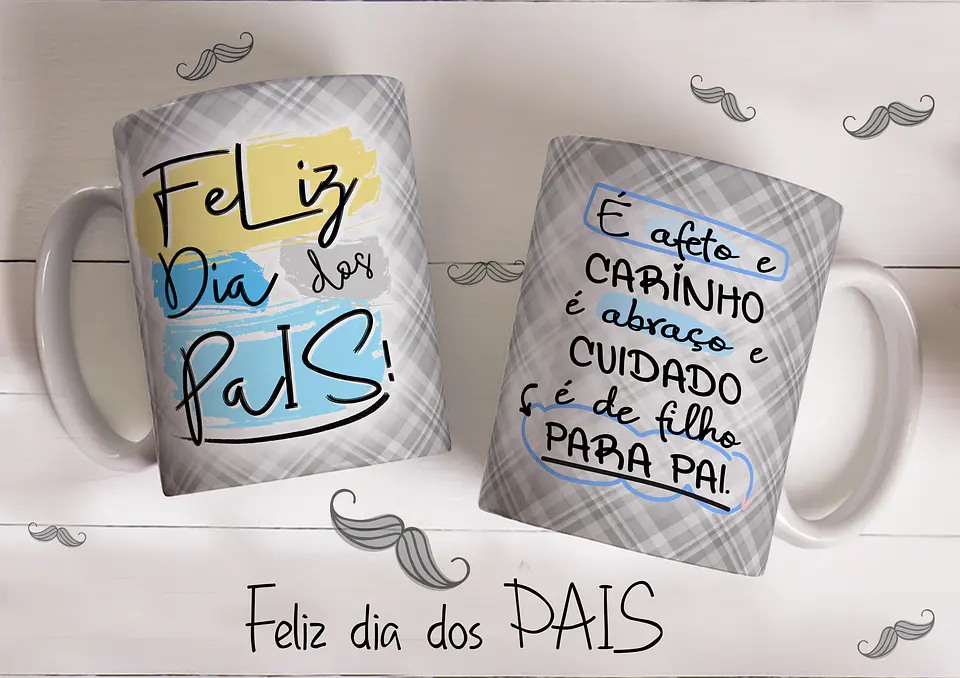 Taza sencilla de papel para el Día del Padre 10