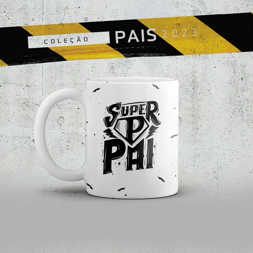 Taza básica negra del Día del Padre 4