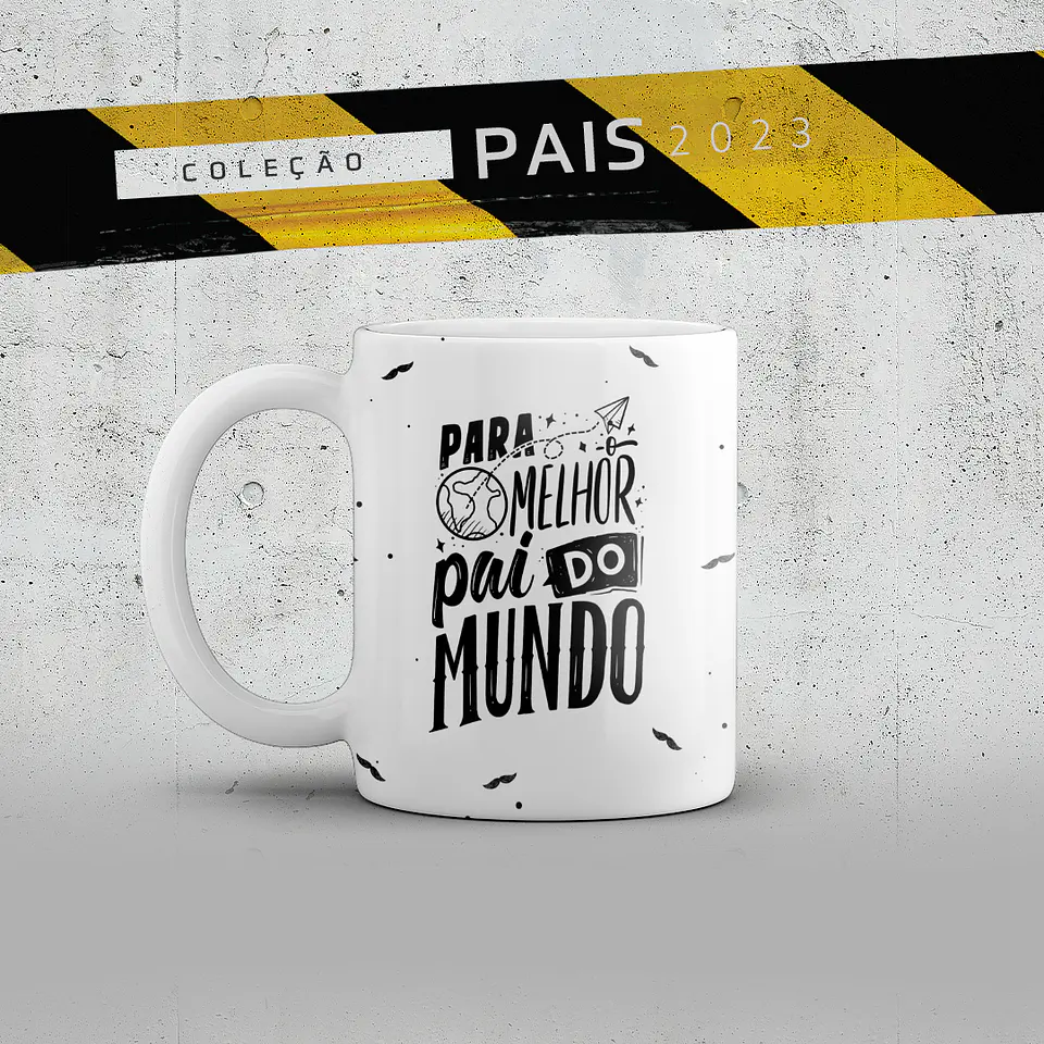 Taza básica negra del Día del Padre 9