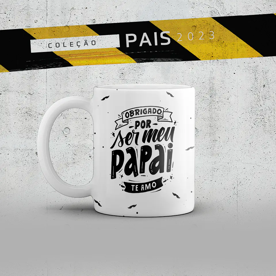 Taza básica negra del Día del Padre 16