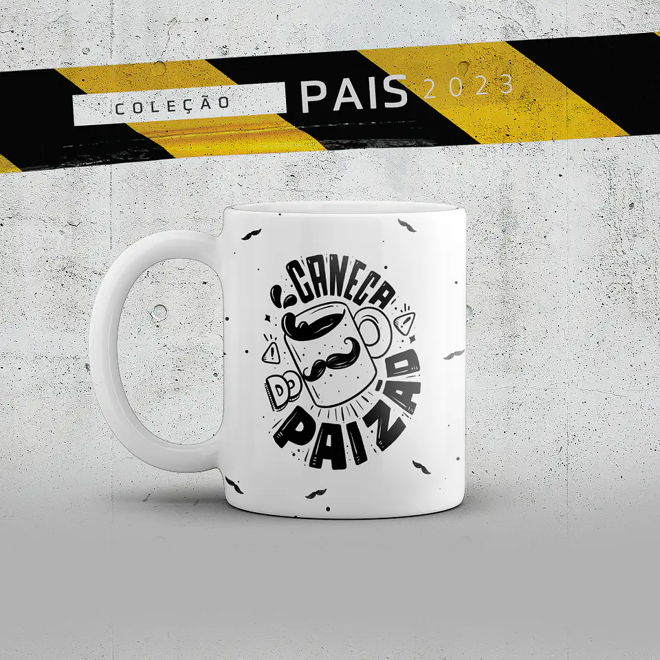 Taza básica negra del Día del Padre 21