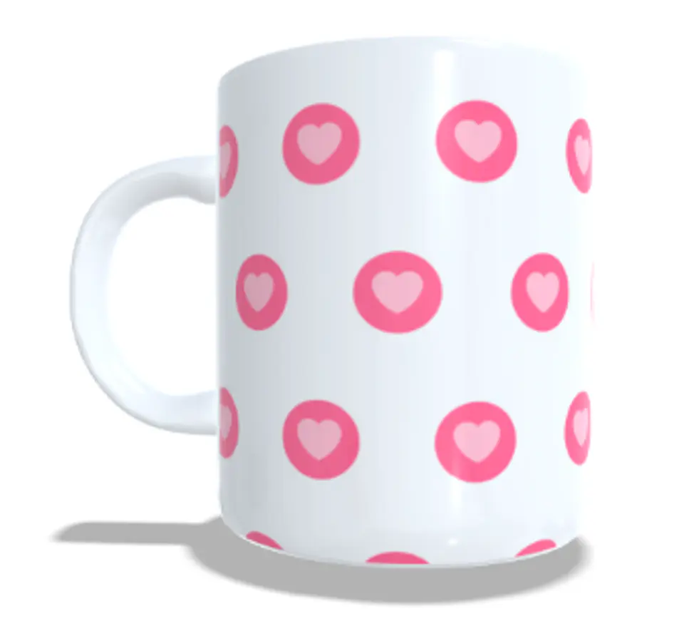 Caneca Coração Básico  3