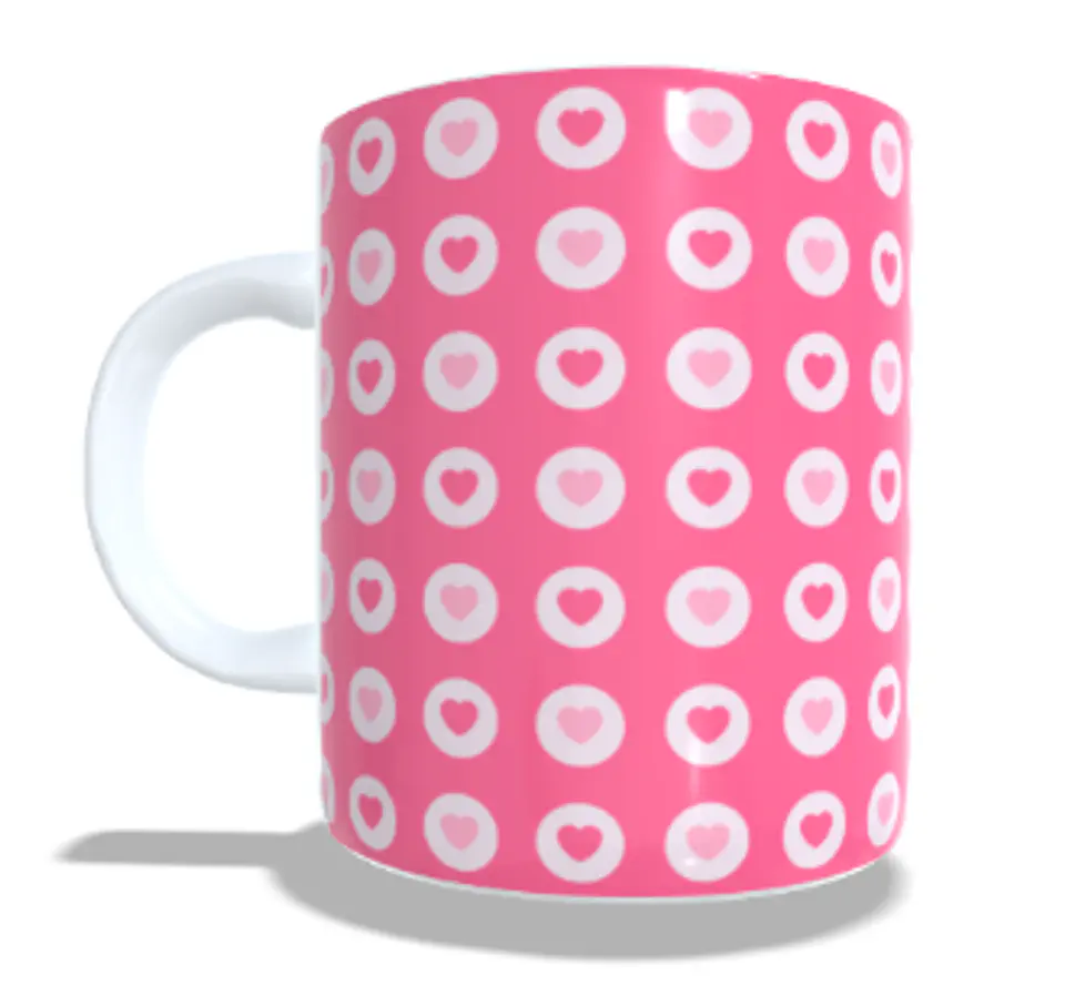 Caneca Coração Básico  6