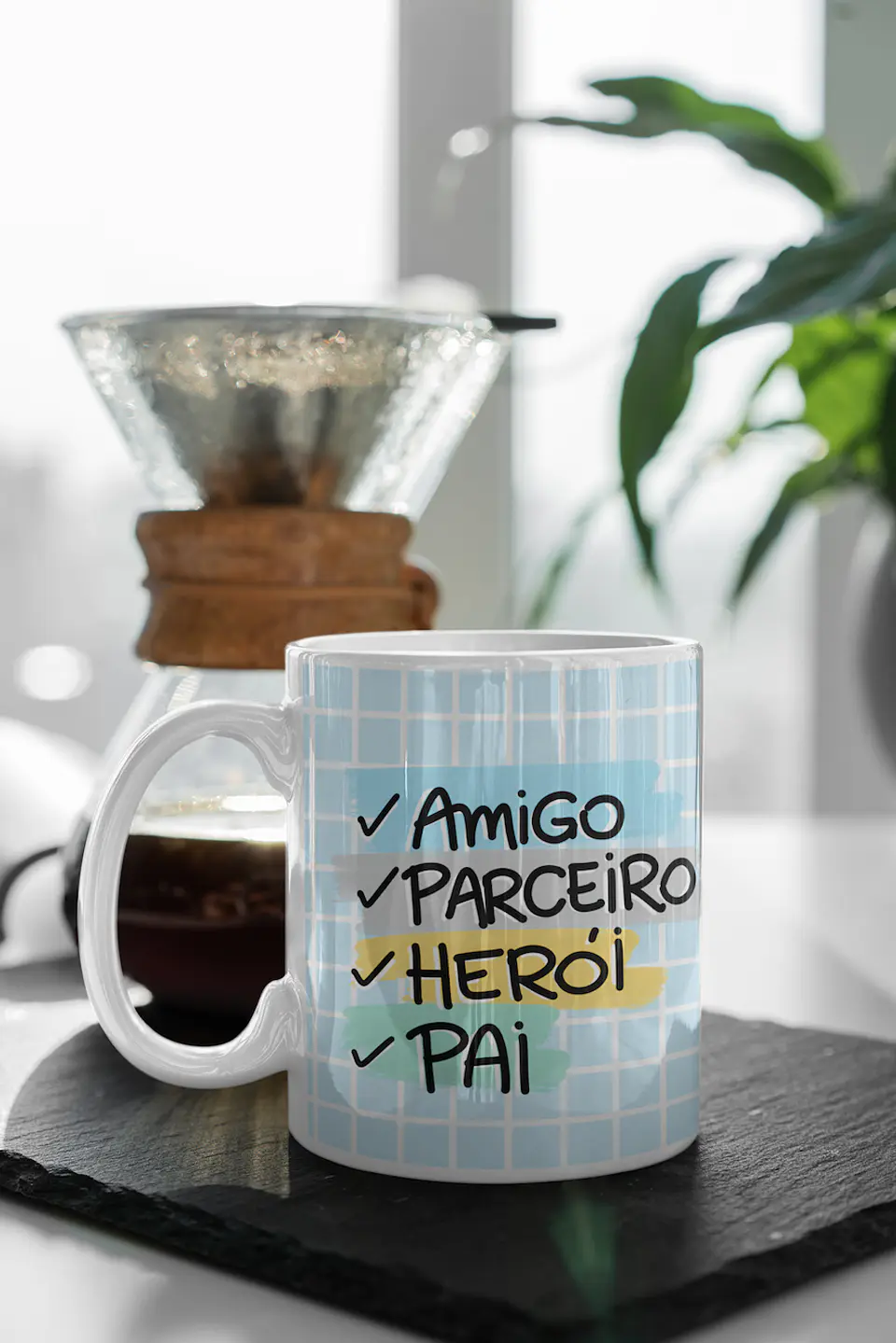 Coleção Caneca Pai Pandoca colorida 6