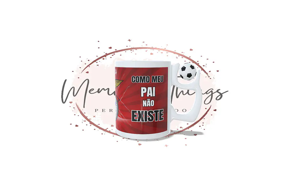 Taza del Benfica con balón 3