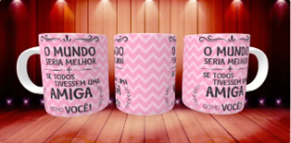 Taza Amigos El mundo sería un lugar mejor 2