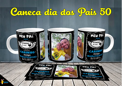 Coleção Caneca Pai Sorriso