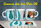 Colección de tazas de Papá Sonriente - Miniatura 3