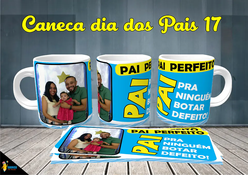 Colección de tazas de Papá Sonriente 18