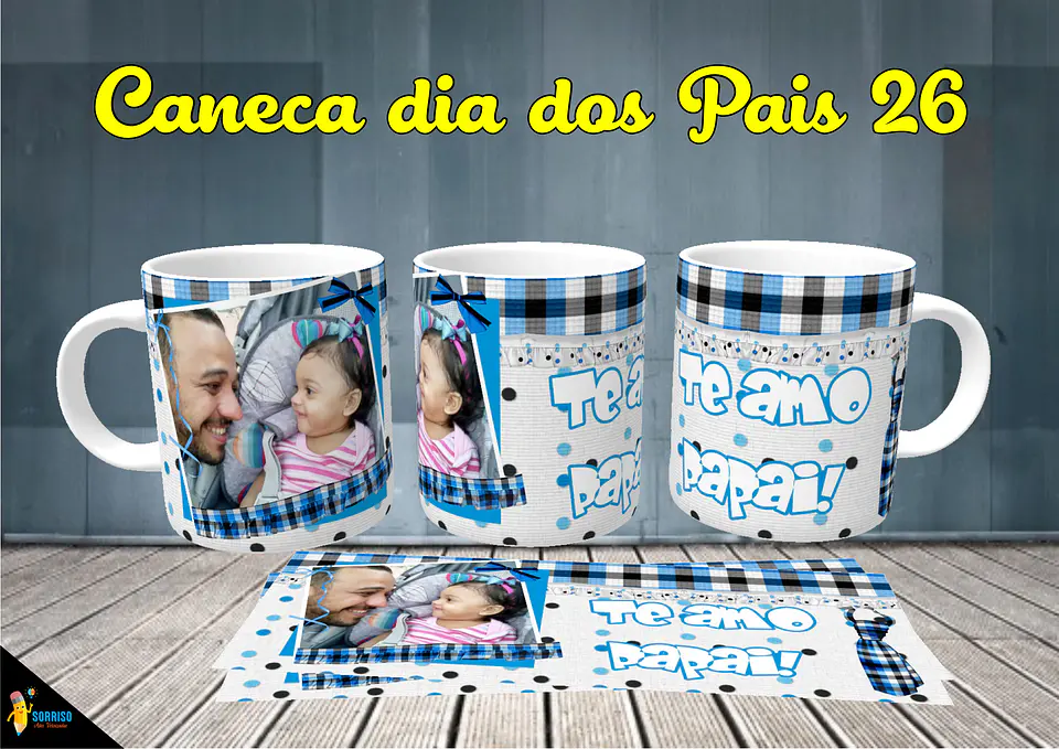 Colección de tazas de Papá Sonriente 27