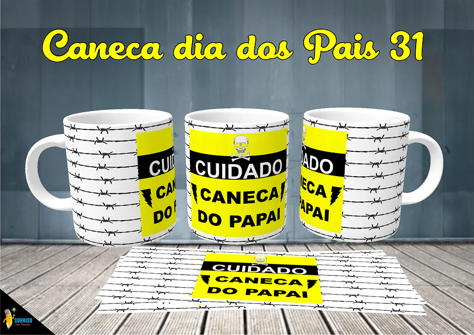 Colección de tazas de Papá Sonriente 32