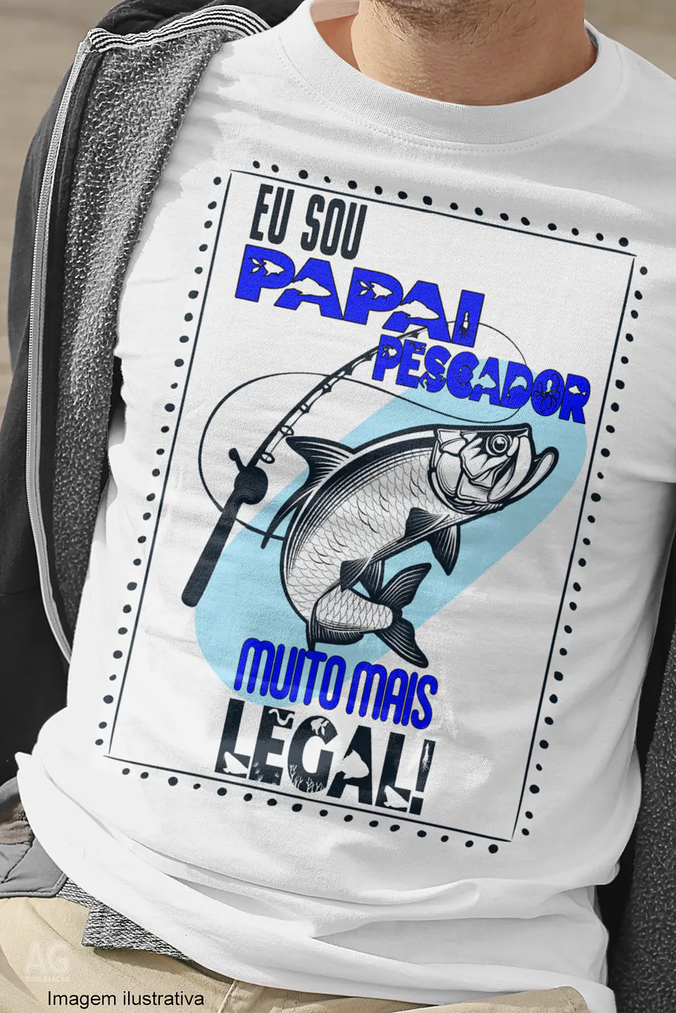 Camisetas blancas del Papa  1