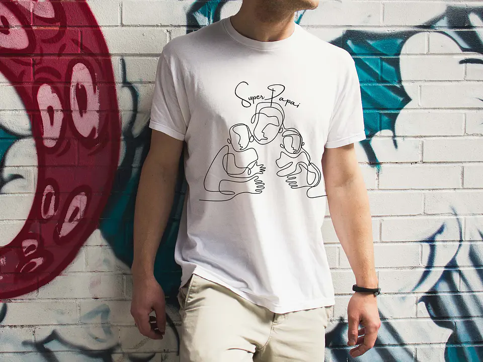 Minimalist Dad T-Shirt 6