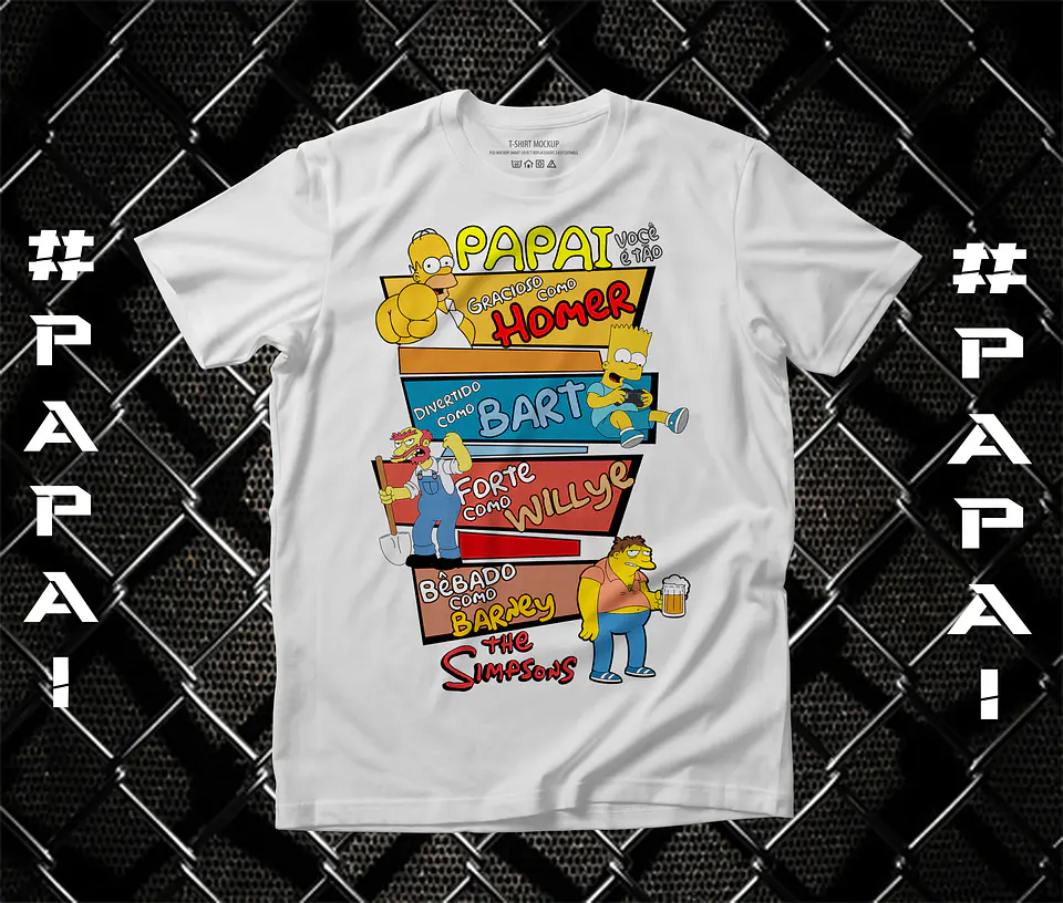 Dad T-shirt Collection Famous Characters 2