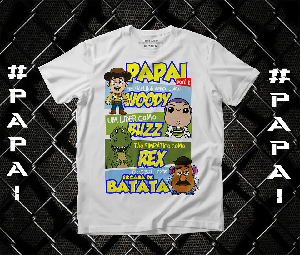 Dad T-shirt Collection Famous Characters 3