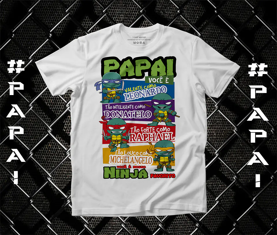 Dad T-shirt Collection Famous Characters 5