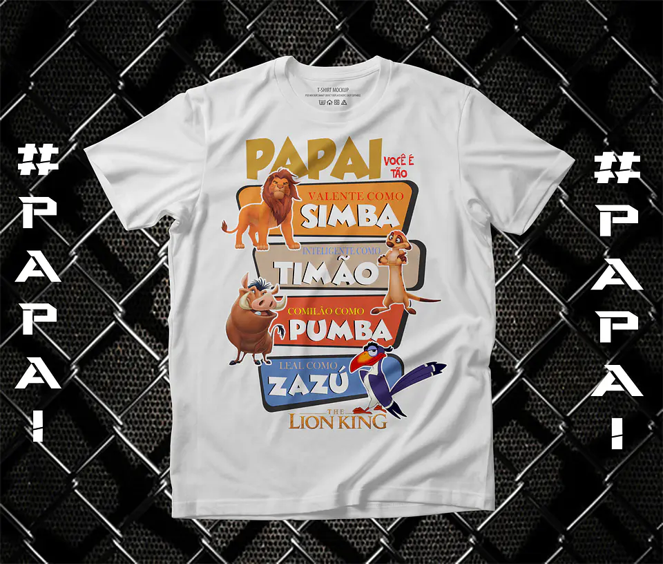 Dad T-shirt Collection Famous Characters 6