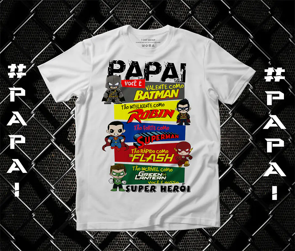 Dad T-shirt Collection Famous Characters 8