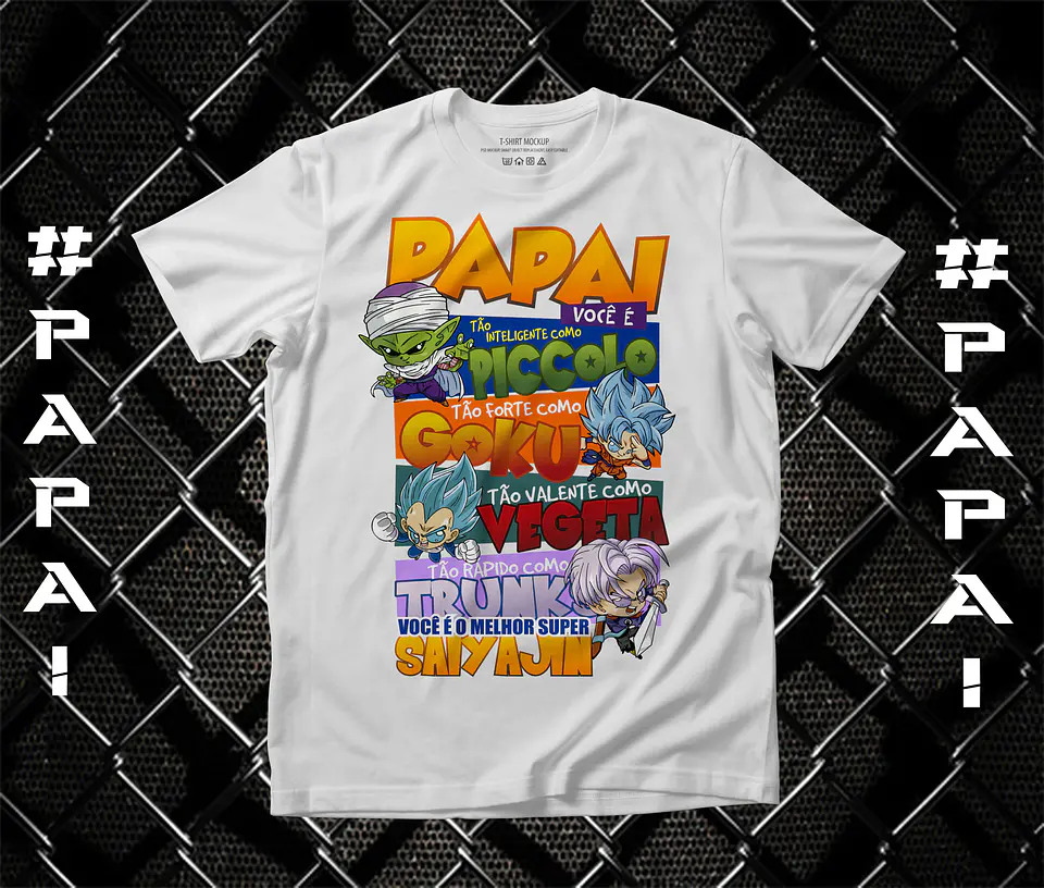 Dad T-shirt Collection Famous Characters 9