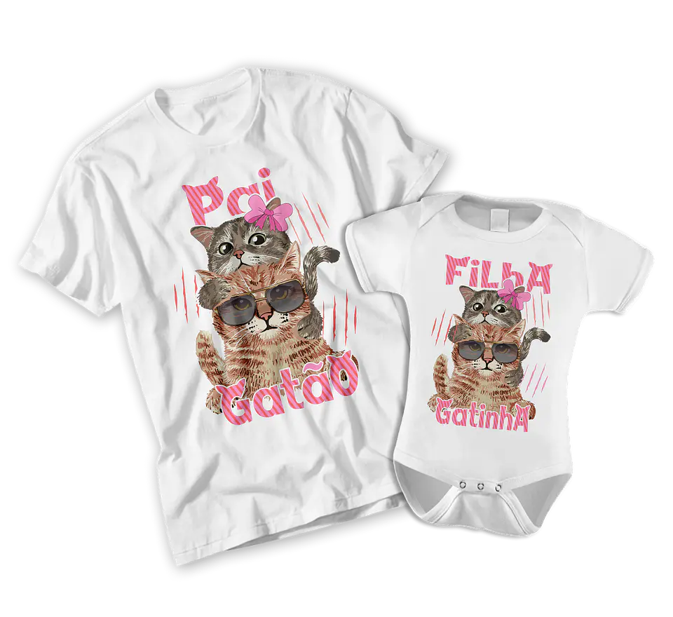Father's Day Collection Bodysuit + Colorful T-Shirt 12