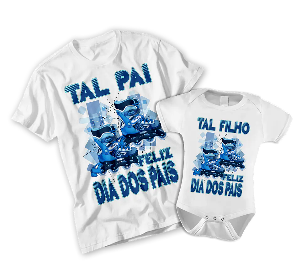 Father's Day Collection Bodysuit + Colorful T-Shirt 15