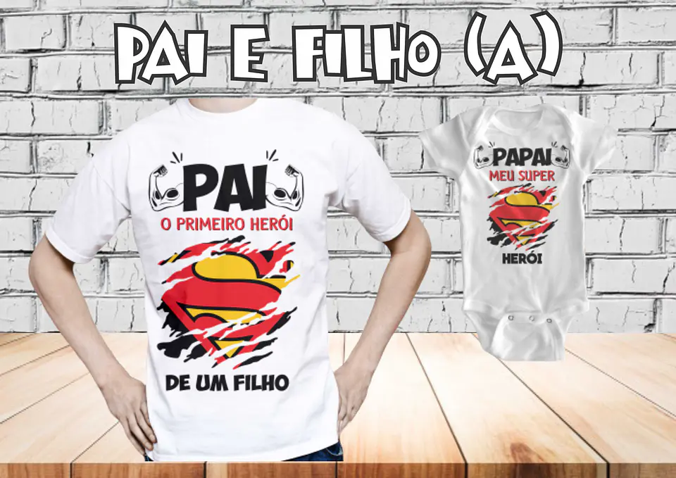 Conjunto de camiseta » Body del Día del Padre 2