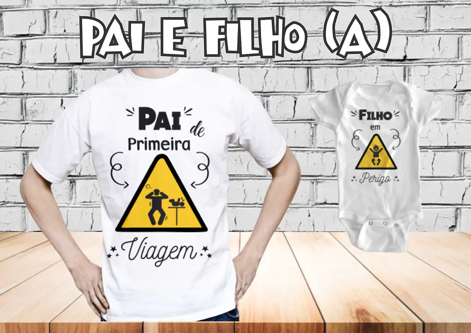 Conjunto de camiseta » Body del Día del Padre 6