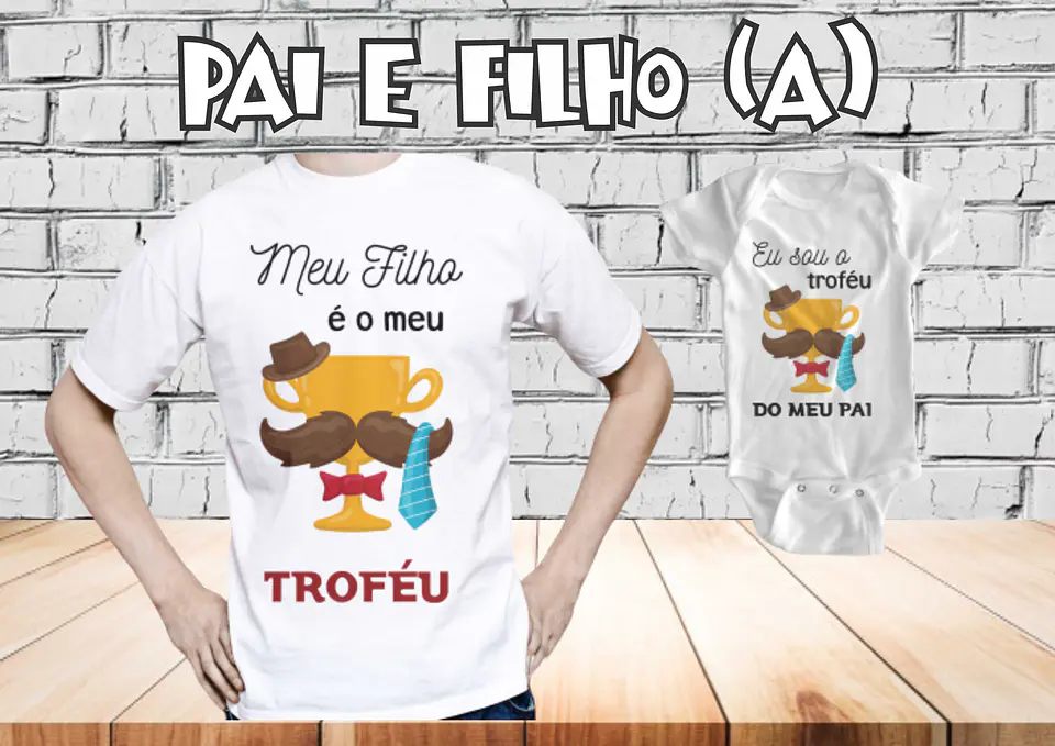 Conjunto de camiseta » Body del Día del Padre 9