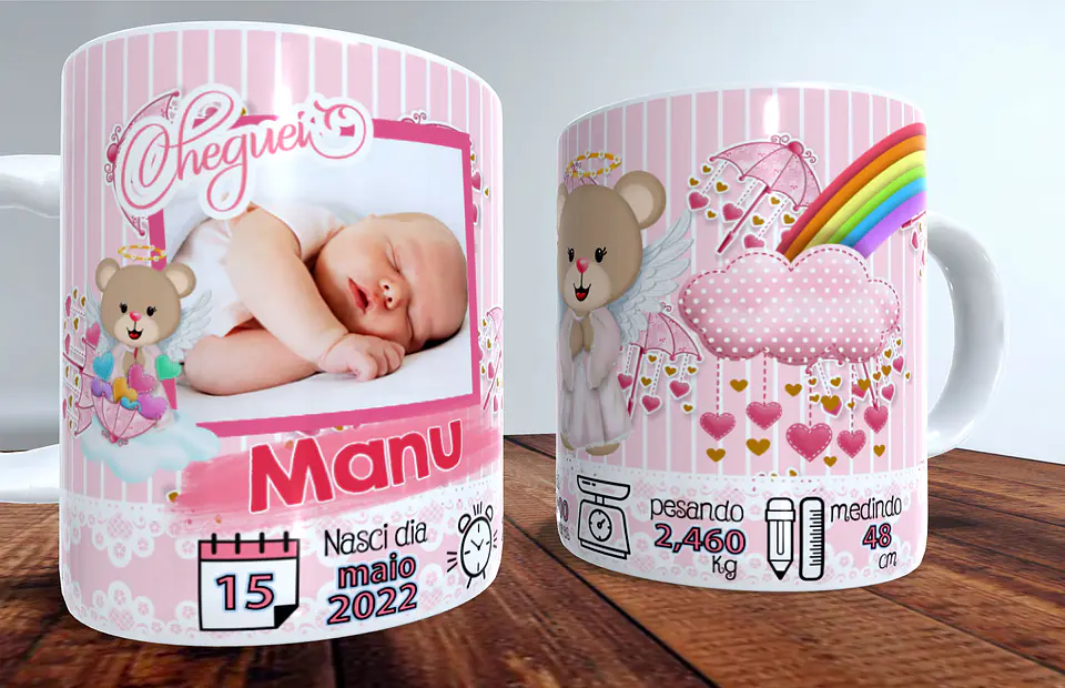 Coleção Caneca Cheguei 10