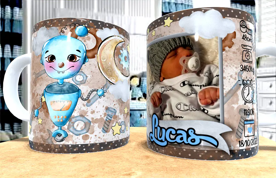 Baby Mug Famous Characters 1
