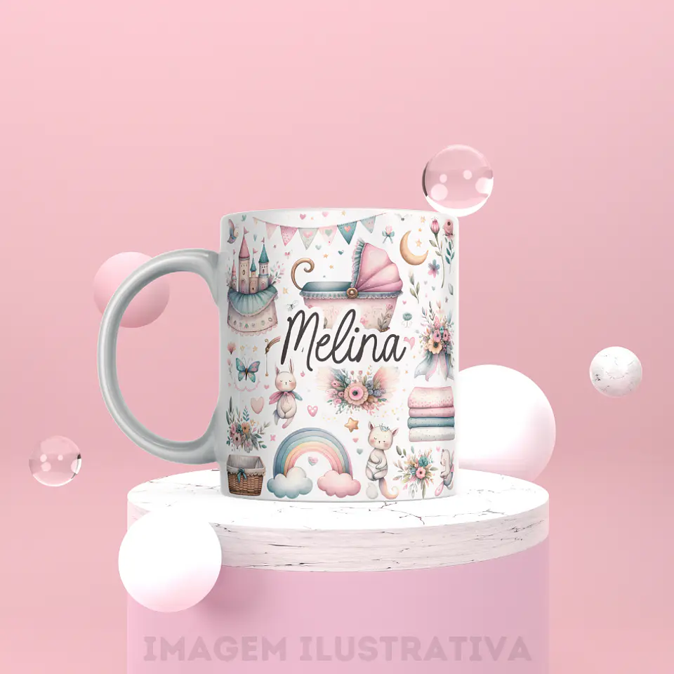 Girl Mug with name 1