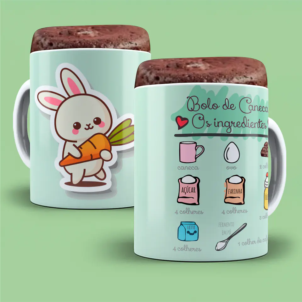 Colección de tazas de Pascua con recetas 9