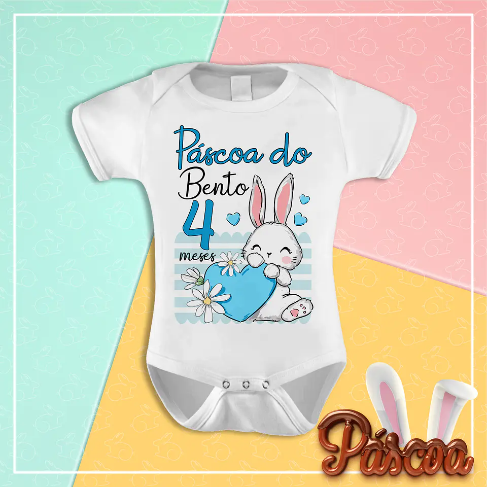 Baby Bodysuit First Easter 8
